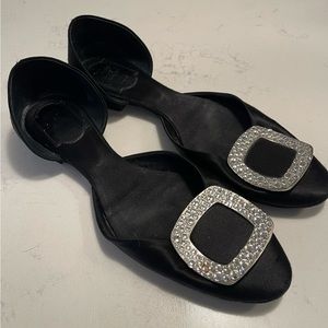 Roger Vivier ballerina crystal buckle Chips d’Orsay